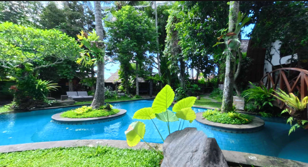 360° virtual tour of Green Birds Villa, Ubud, Bali