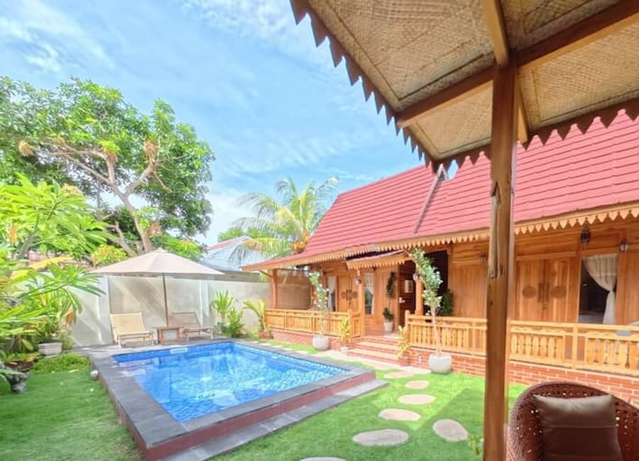 360° virtual tour of Dunya Villa, Gili Air, Bali